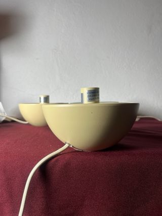 4 Lamparas mesa ovalada Zara Home