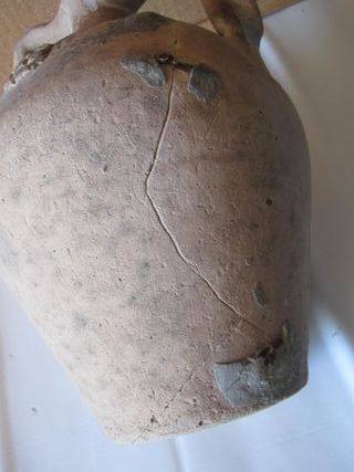 Anfora antica Sicilia in terracotta bummulu vaso