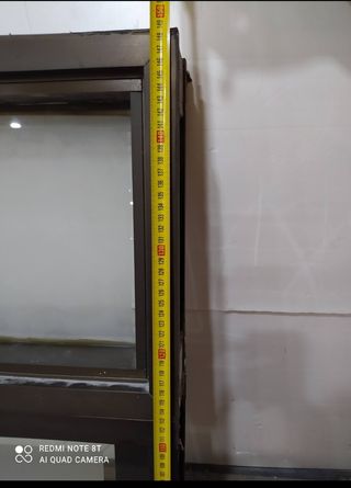 Puerta de aluminio