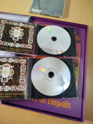 Caja CD libro Sevilla reza cantando+ CD DVD REGALO