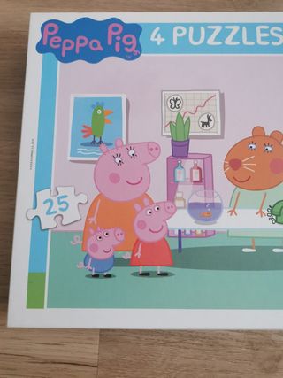 Puzzle progresivo Peppa Pig