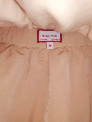 Preciosa falda rosa lentejuelas niña