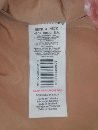 Preciosa falda rosa lentejuelas niña