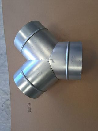 UNION EN Y METALICA 125MM DIAMETRO