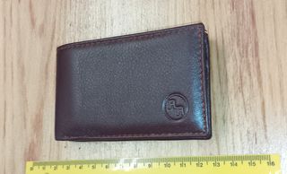 Cartera billetera de piel para hombre