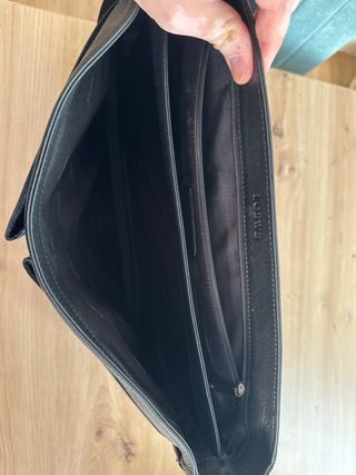 Maletin cartera piel Loewe
