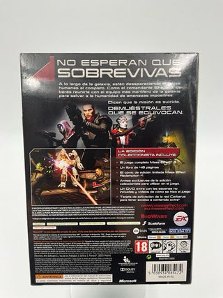 SELLADA MASS EFFECT 2 COLLECTOR’S EDITION XBOX 360
