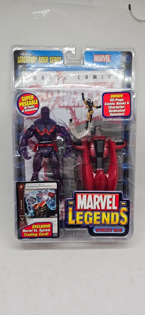 MARVEL LEGENDS WONDER MAN LEGENDARY RIDE