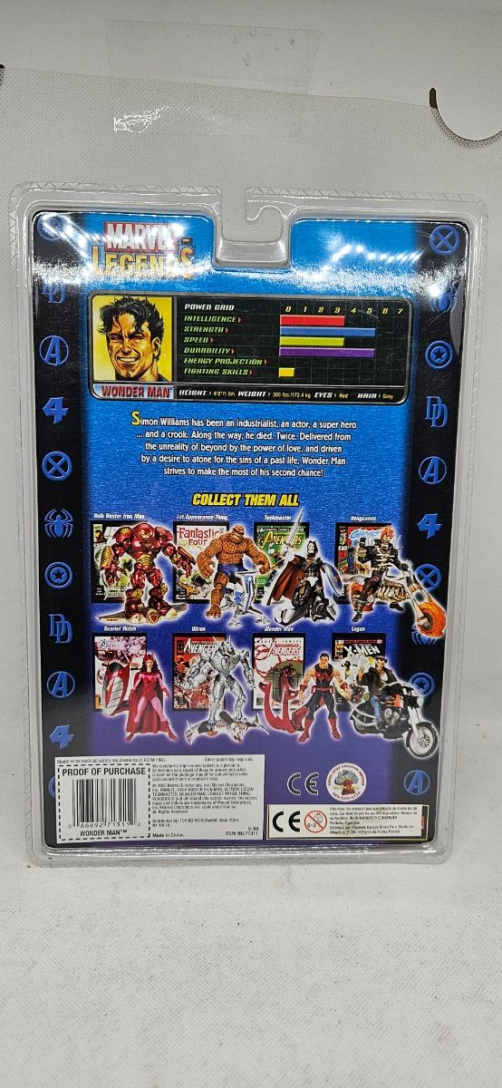 MARVEL LEGENDS WONDER MAN LEGENDARY RIDE