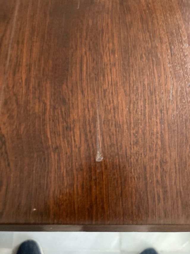 Mesa comedor extensible y 6 sillas para reparar