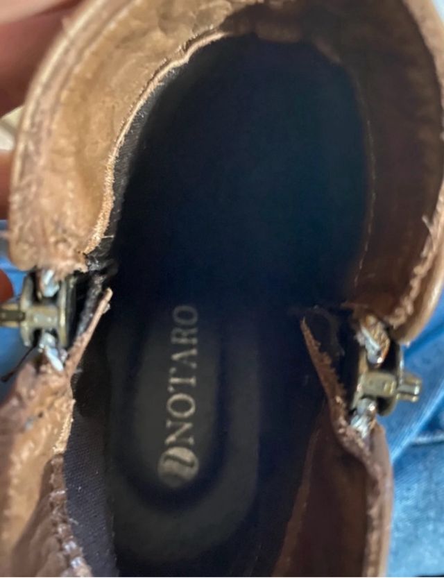 Stivaletti testa di moto Notaro