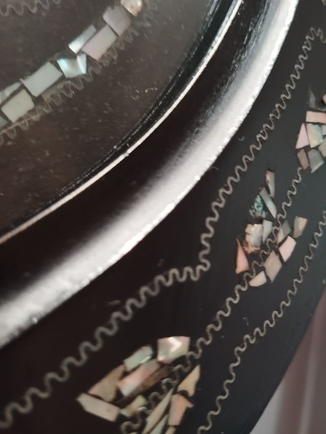 Reloj Isabelino SXIX con incrustaciones en nacar