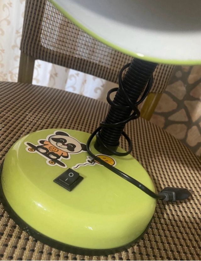 Lampada a corrente verde