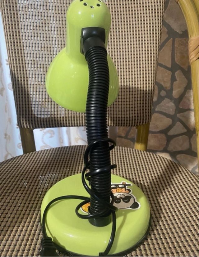 Lampada a corrente verde