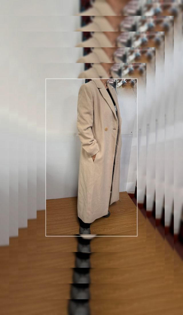 Abrigo burberry auténtico