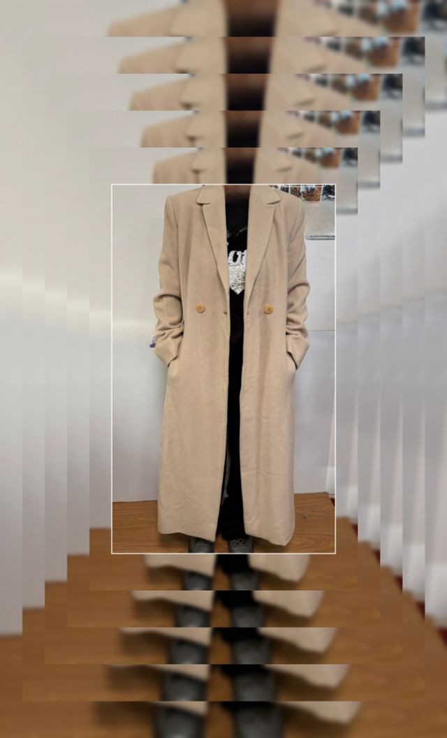 Abrigo burberry auténtico