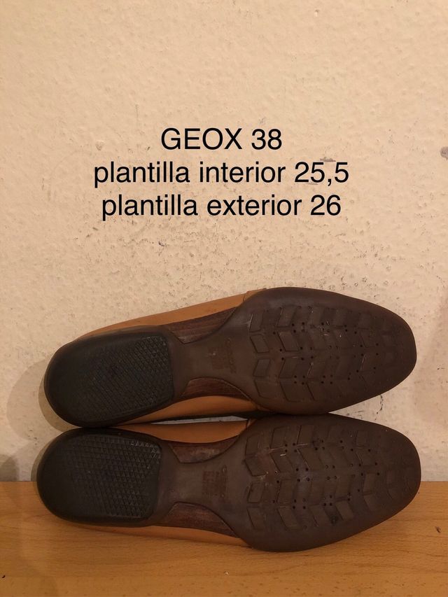 GEOX  mocasines punta 38
