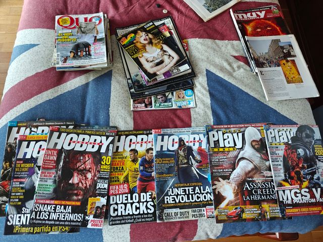 Colección revistas retro (2000)