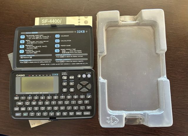 Casio digital diary SF-4400X