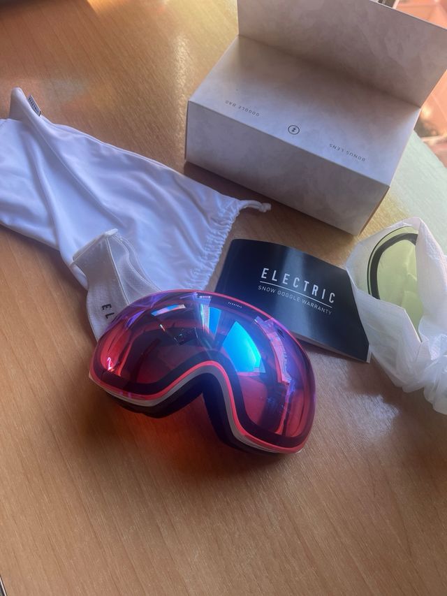 Gafas snow electric