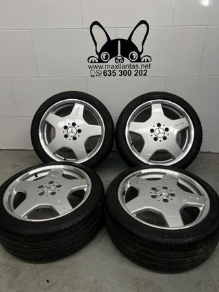 JUEGO LLANTAS AMG ORIGINAL MERCEDES 19 PULGADAS