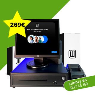 TPV completo, al mejor precio del mercado Español.