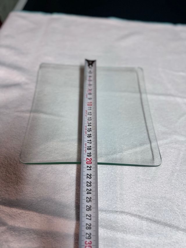 Platos de cristal para postres