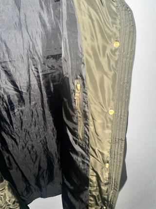 H&M abrigo plumon y pluma de pato