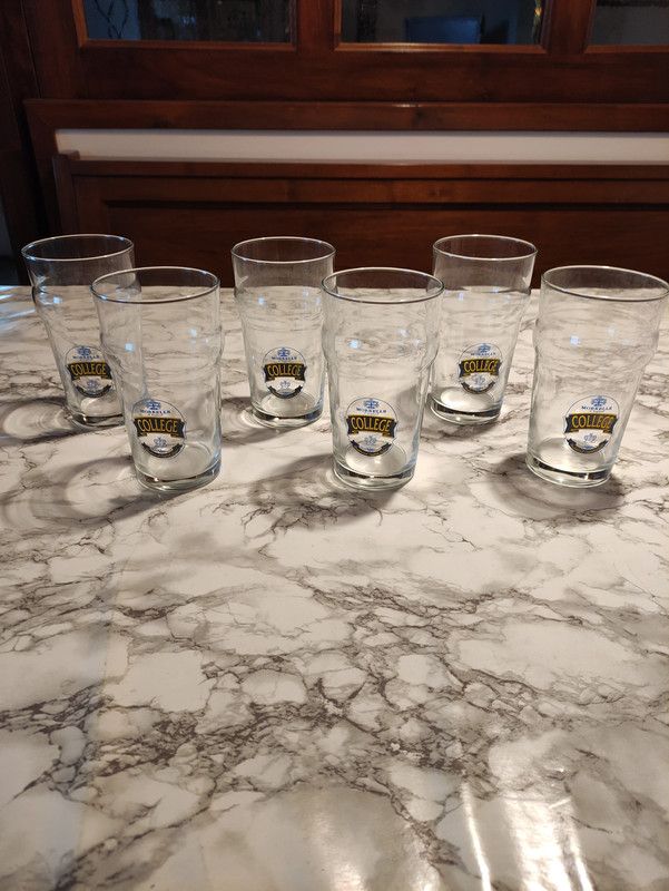 Bicchieri birra Pinte College Morrells of England