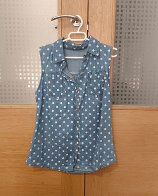 Camisa sin mangas