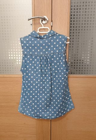 Camisa sin mangas