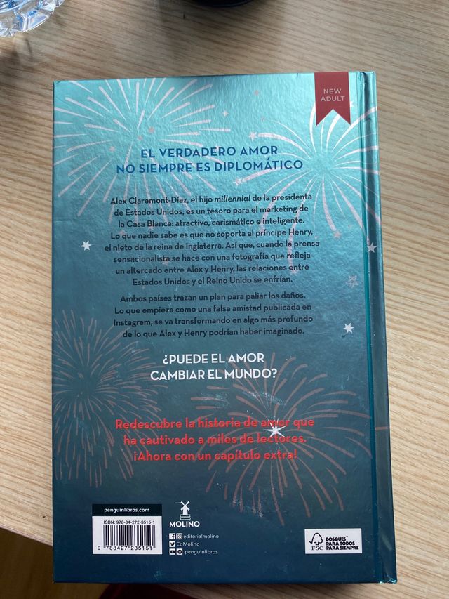 Rojo blanco y sangre azul edición coleccionista