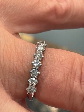 anillo diamanates naturales  