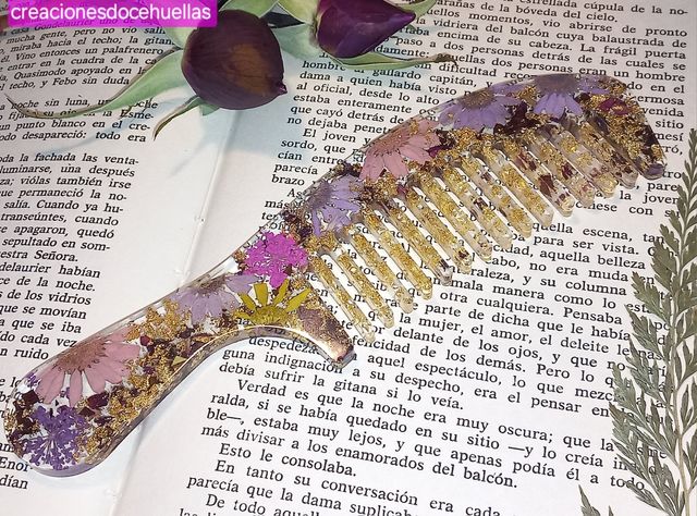 Peine de resina personalizables 