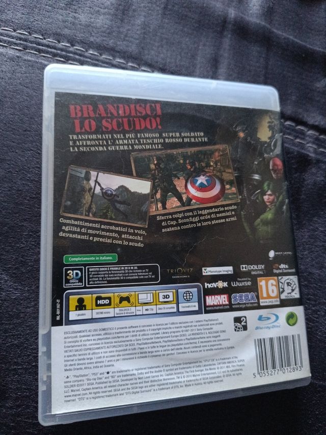 Ps3 Capitán America