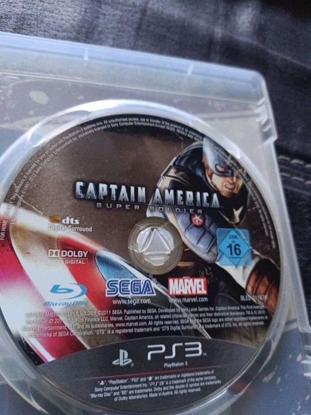Ps3 Capitán America