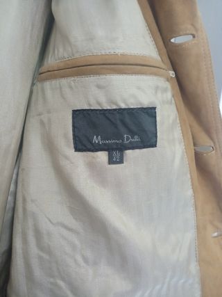 Chaqueta Massimo Dutti Napa HombreXL 