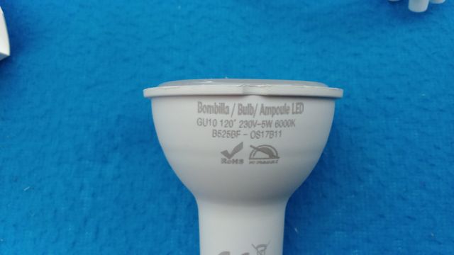 Set bomb. led, portalámp. y aro ojo buey