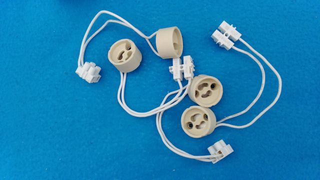 Set bomb. led, portalámp. y aro ojo buey