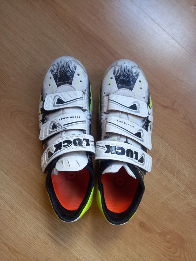 Zapatillas calas de bici talla 38