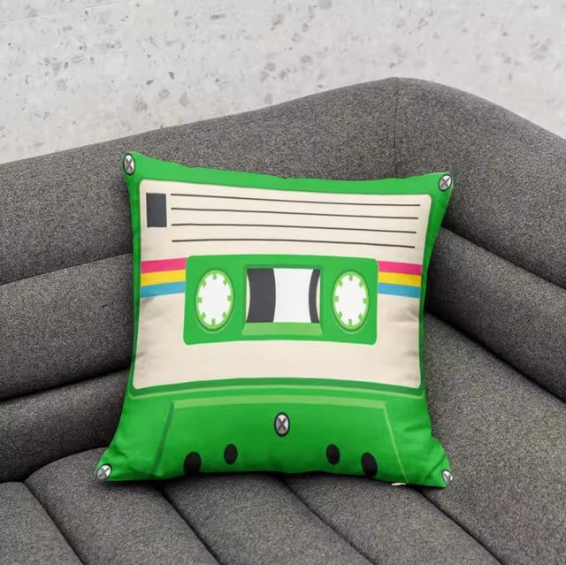 FUNDA ALMOHADA / COJÍN CASSETTE