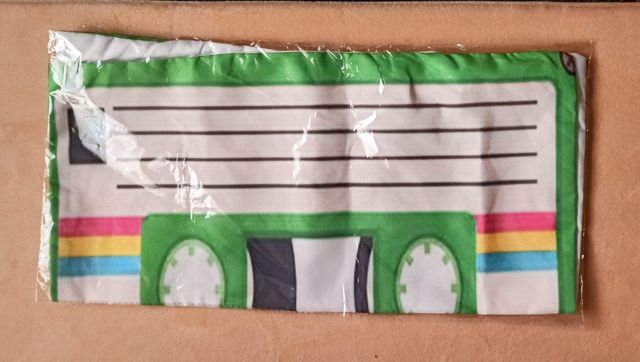 FUNDA ALMOHADA / COJÍN CASSETTE