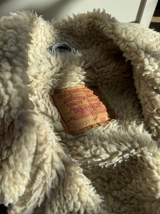 Chaqueta Levi’s vintage sherpa borrego