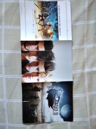 Carta de firmas final fantasy xv