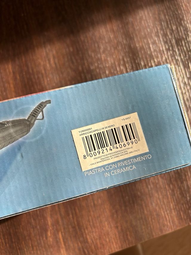 Piastra arricciacapelli automatica