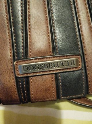 Bolso de piel de bandolera en buen estad