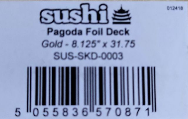 Tabla skate Sushi "nueva"