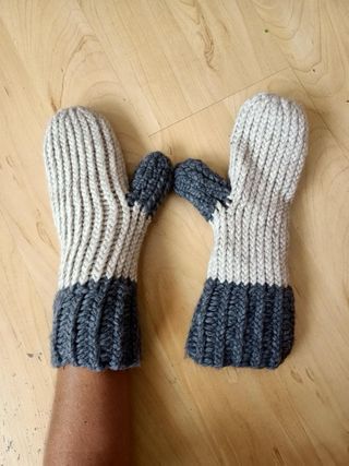 Guantes Manopla hechos a mano