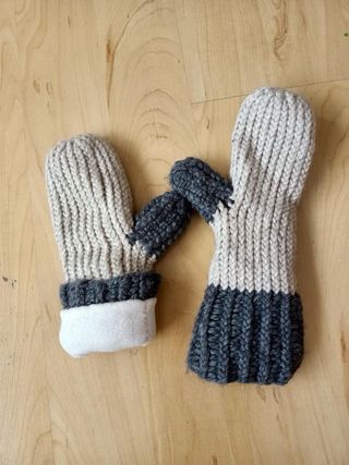 Guantes Manopla hechos a mano