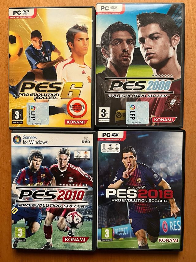 Juego PES fútbol para PC